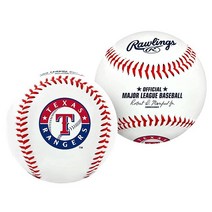 MLB St Louis Cardinals 팀 로고 야구공 화이트 정품, Texas Rangers