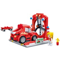 반바오 슈퍼 터보파워 스피드 레이싱카 풀백모터 남아 레고호환 블럭 조립 모음, BO8631 윈드테스트 실험실-풀백 모터