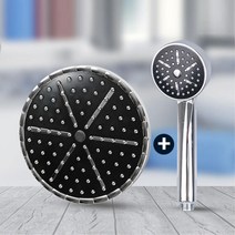 원형 해바라기 블랙 샤워 수전 세트 스텐 교체 화장실 아파트 욕조 호텔