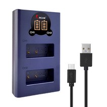 아르케/캐논 LP-E6 LCD2 듀얼충전기/60Da 60D 70D 80D XC10