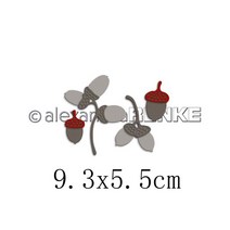 금속공예 틀 돼지의 공예 금속 절단 죽을 금형을 잘라 다양한 크리스마스 잎 견과류 스크랩북 종이 공예 나, 한개옵션1, 10 F-453