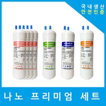 현대큐밍 정수기필터 호환 HP-631 프리미엄 1년 세트, (HP631)프리미엄 9인치단방향8개
