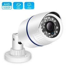 가게CCTV 강아지 홈캠 홈 실외 현관 문 농막 CCTV ANBIUX AHD 아날로그 카메라 야외 2MP 고화질 감시 적외선 1080P 보안 방수, NTSC_1080P | 6mm