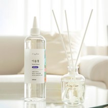 양재동꽃시장향 꽃집향 생화향을 담은 이슬꽃디퓨저와 대용량리필액 500ml, 핑크, 1개