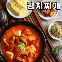 케이셀러 김치찌개 500gx6팩 간편요리 묵은지 자취생간단요리 가족캠핑 간단캠핑요리 인스턴트국 간단한저녁메뉴, 500g, 6개