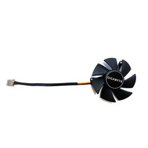 노트북 랩탑 냉각 쿨링 패드 거치대 받침대 스탠드 기가바이트 gtx 1050 oc 로우 프로파일 팬 교체 fs1250-s2053a 12v 0.19a gtx10501050ti 팬, 1개