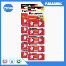 파나소닉 192 LR41 AG3 SR41 392 392A 384 L736 1.5V 알카라인 버튼 셀 배터리 장난감 계산기 시계 0% Hg