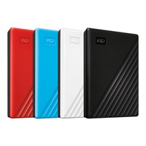 WD New My Passport 5TB 외장하드 화이트 (파우치증정), 1개, 0TB