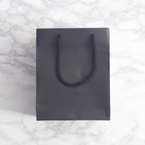 [캔들이케아]블랙 무지 다용도 쇼핑백 선물용 포장