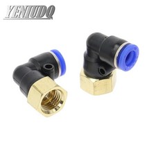 유압호스 PLF quot호스 OD 4-12mm-내부 나사 m5quot 1/8 quot1/4quot 3/8 quot1/2quot 공압 암 엘보 커넥터 튜브 에어 푸시 인 피팅, 03 8mm OD Hose_02 1/8