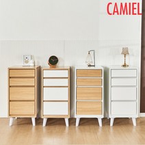 [기간한정 5% 할인이벤트][까미엘]에밀리 LPM 400 틈새 서랍장(LF_TP0012), 올오크
