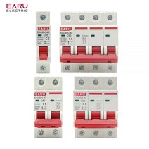 DC 1000V 1P 2P 3P 4PSolar 미니 회로 차단기 과부하 보호 스위치 6A 10A 16A 20A 25A 32A 40A 50A 63A 광전지 MCB PV, 4P_32A