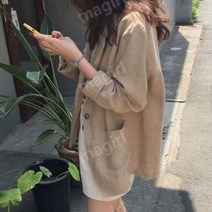 봄 여름 여성의류 린넨 정장 캐주얼 자켓 오피스룩 하객패션 티지린넨자켓