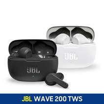 JBL WAVE200 TWS 터치형 완전무선 블루투스 이어폰, 블랙