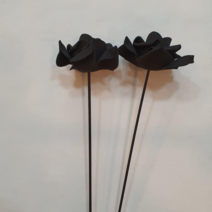 밍블랑 셀프인테리어 디퓨저재료 모음 DIY 디퓨저 공병 섬유스틱 리필오일 디퓨저스틱, 1개, 장미 섬유스틱(블랙) 2개