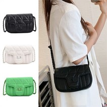 셀러허브 여성패션 여자핸드백 오피스룩 고급진 체인 퀼팅 크로스백