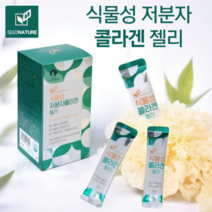 식물성 저분자 콜라겐 젤리 20g x 15포 엘라스틴 히알루론산 콜라겐 펩타이드 뮤신 함유, 식물성 저분자 콜라겐 20g x 15포