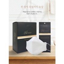 KF94 마스크 미세먼지 환절기 황사 간편휴대, 어반위즈 KF94(블랙), 100개, 1개