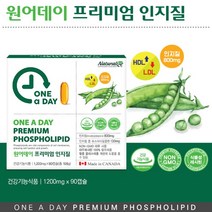 콜레스테롤 낮추는 건강식품 영양제 콜레스테롤 개선 혈당개선 혈액순환 식물성 인지질 대두유 프리미엄 인지질 식약처인정 캐나다산, 기본 3개월분