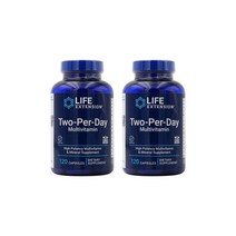 2개 바나바 잎 추출물 코르솔산 리프 60 베지캡슐 Paradise Herbs, 2개 투퍼데이 Two Per Day 멀티