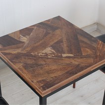 식당테이블 600x1200 4인 업소용 식탁 사각 카페 탁자 국내제작 프레임철재다리 30각용접다리 lpm상판, 17.사선