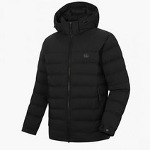코오롱스포츠 남성 경량 후드 후디 후드티 맨투맨 다운 패딩 JWJDW22301BLK
