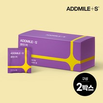 애드마일스 클렌즈팩 51.04g x 22포 x 2박스 멀티비타민 종합비타민 멀티팩, 단품, 단품