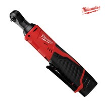 milwaukee 본체+배터리2개+충전기+케이스 포함/밀워키 M12 IR-202B 충전 전동 임팩 라쳇 렌치 공구