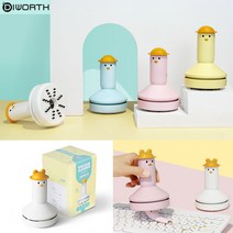 미니 오리 진공 무선 청소기 디월스 C503 USB충전방식, 심플오리(C503-2)핑크