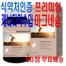 팜그린 프리미엄 마그네슘 90정