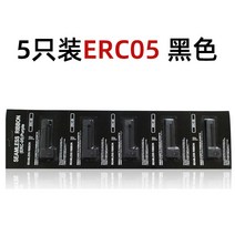 적용 SEAMLESSRIBBONE RC 09E 05 거치대 있음 종이 계기 마이크로 형 프린터기 잉크젯 2426199336, 1, 5개 색대 블랙 적용 ERC 05