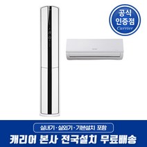 캐리어 인버터 2in1 스탠드에어컨 23+6형 DSCC230AAWWMDG 기본설치비무료 전국설치, 상세 설명 참조