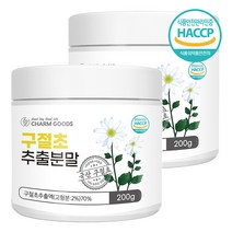 구절초 가루 추출 분말 국산 식약처인증 200g, 2병