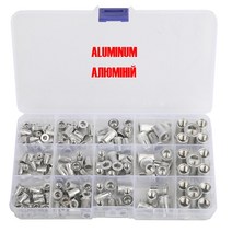 리벳 너트 건맨드릴 키트 150 개 M3/M4/M5/M6/M8 수리 도구 납작한 스크류 팝 세트, 01 150pcs Aluminum 5