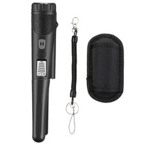 금속탐지기 보석 방수 보안 휴대용 비퍼 진동기가있는 포인터 금속 탐지기 GP Pro Pinpoint Gold Digger Gr, 02 BK