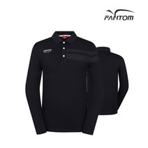 팬텀 골프 fantom남성 솔리드 카라 긴팔티셔츠 F212A3TO901_NA, 100, NA