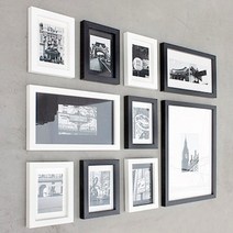 포토월 갤러리프레임 10P세트 소호20라이트그레이