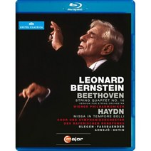 [Blu-ray] Leonard Bernstein 베토벤: 현악사중주 16번 [현악합주 버전] / 하이든: 전시미사 (Beethoven : String Qu...