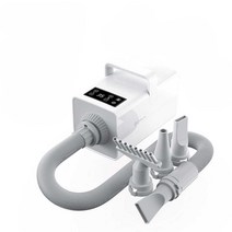 애견 드아이기 스마트 펫케어 대형견 털말리기 바람세기조절, 화이트  음이온 바람 + 3단계 온도 조절