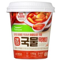 풀무원 2분조리 국물떡볶이 170g, 42개