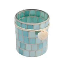 C2L 스테인드글라스 유리 캔들 홀더 에매랄드 캔들용기 STAINEDGLASS 스테인드글라스소품 빈티지소품 유리인테리어소품 스탠드글라스 캔들용품