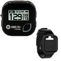 골프버디보이스 2 토킹 GPS 거리 측정기 번들 블랙, Black SE+Black Wristband, Voice 2 SE (Long Battery)