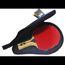 고탄력 스폰지 충격보호 탁구라켓 보관케이스 탁구가방 탁구장용품 탁구라켓가방, 블랙