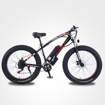 emtb 로드 전기 산악 자전거 3륜 삼륜 가성비 전기자전거 26 인치 21 속도 가변 속도 산악 4.0 두꺼운 타이어 48V750W 오토바이, 1-21, 05 48V750W_01 21