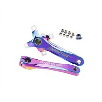AKANTOR 크랭크암 세트 MTB 로드자전거 크랭크 104BCD, 오일슬릭 AKANTOR