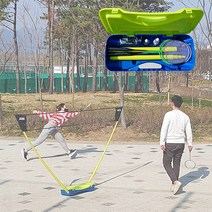 이지앤퀵 배드민턴 네트 세트 이동식 휴대용 실외스포츠