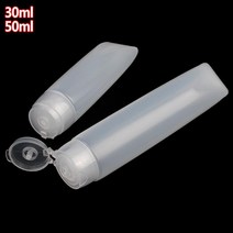 팩 화장품병 화장품공병 튜브 50 ml 5개 크림용기 립글로스용기 캠핑 튜브통 초음파겔, 30ml