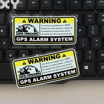 자동차졸음알림기 졸음방지용안전용품 졸음방지알림전동슬레이트경고 GPS 시스템 추적 도난 방지 데칼 반사, 01 9CMX4CM