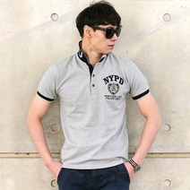 R2 남자 요꼬 03 카라티 NYPD 빅사이즈 반팔