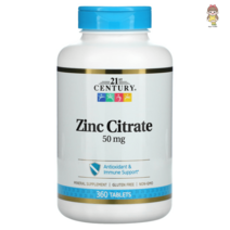 21세기 쎈트리 시트르산 아연 50 mg 360정